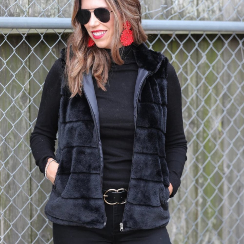Faux Fur Vest